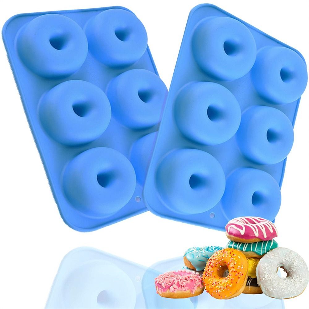 新しいシリコン製ドーナツ型、ノンスティック、食品グレードシリ - Donut Mold Silicone のレビューと価格