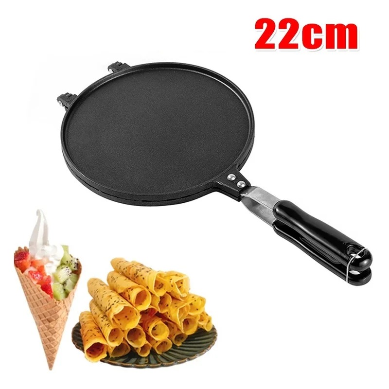 22センチメートルノンスティック卵ロールワッフルメーカーベー - Egg Waffle Pan のレビューと価格