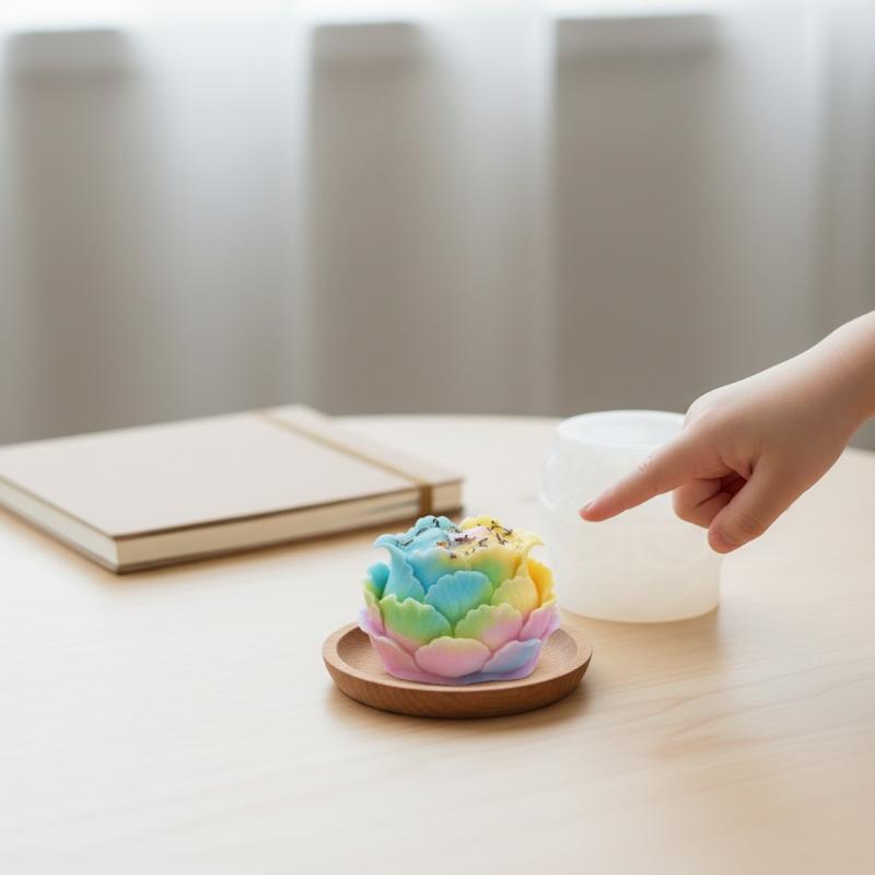 3D手作り牡丹の花の鉢シリコンモールド DIYライトラグジュ - Potsticker Mold のレビューと価格