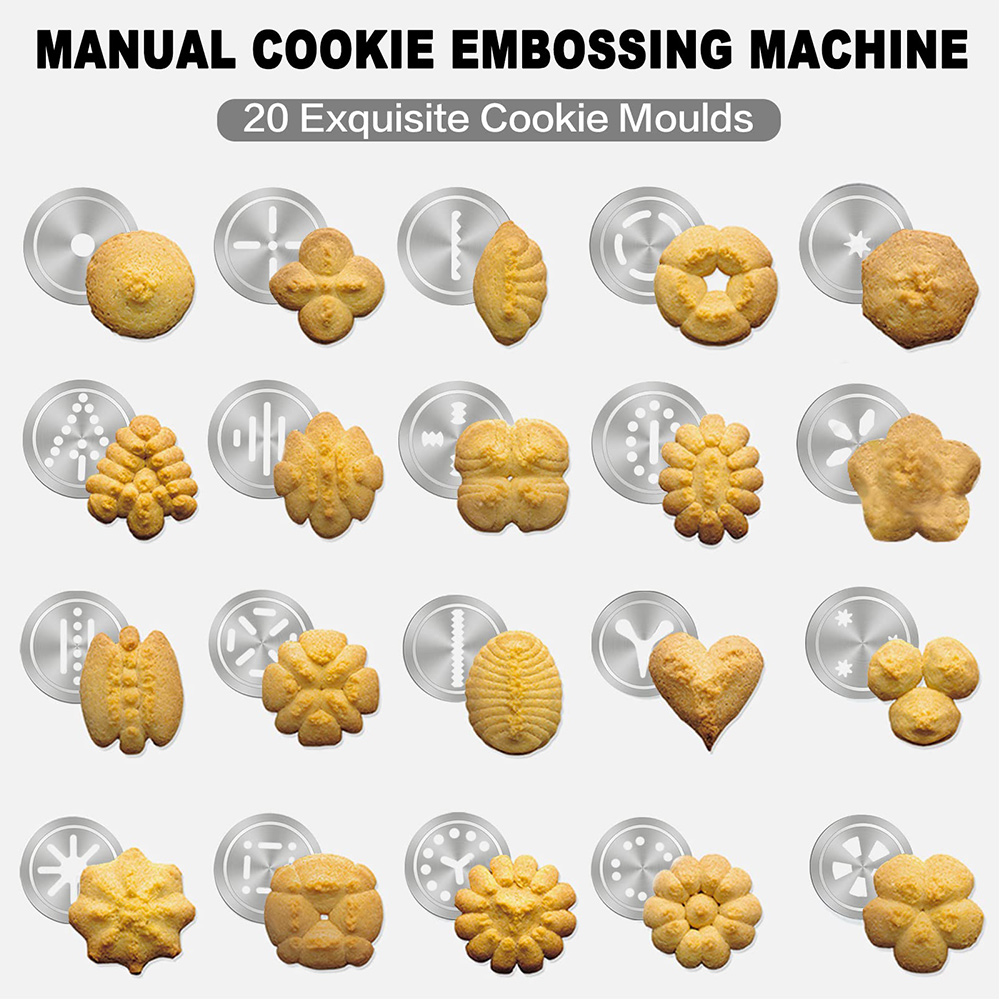 10/20 個アルミクッキーメーカープレスキット手動チュロス - Churros Maker Gun のレビューと価格